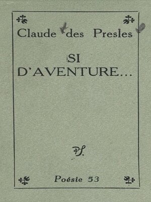 cover image of Si d'aventure...
